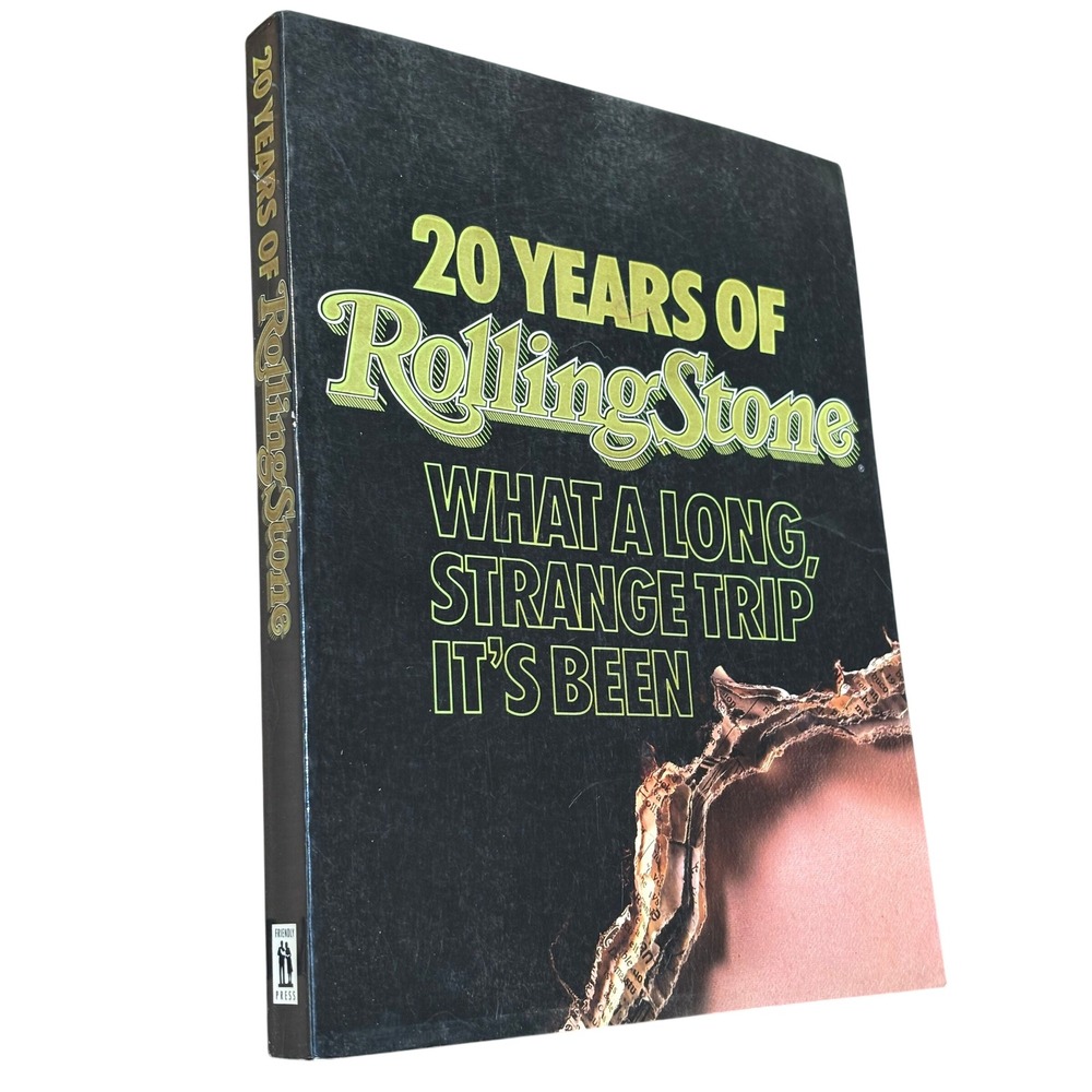 20 Years of Rolling Stone What a Long Strange Trip It's Been 1987 Book Softcover